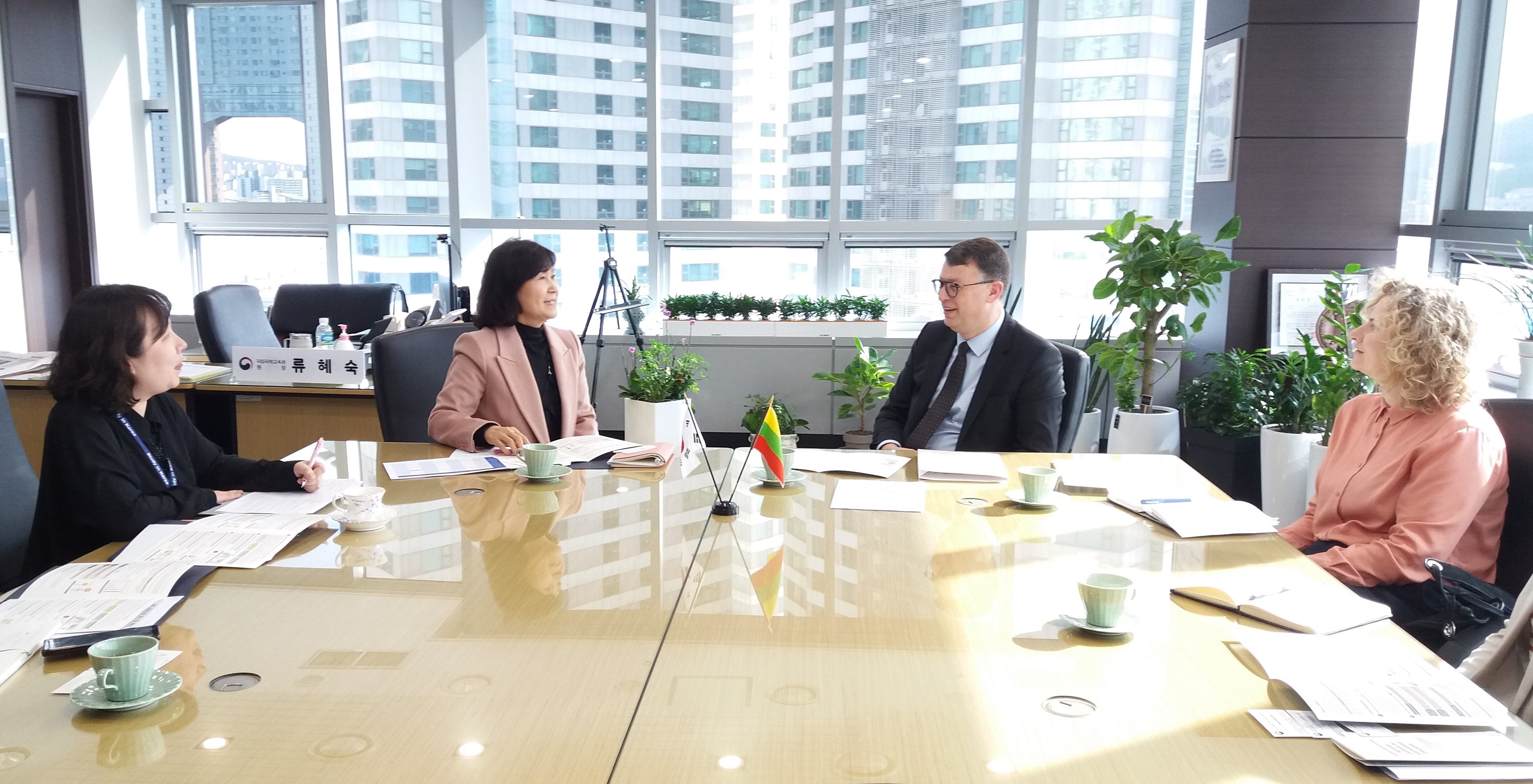 주한 리투아니아 대사 업무협의