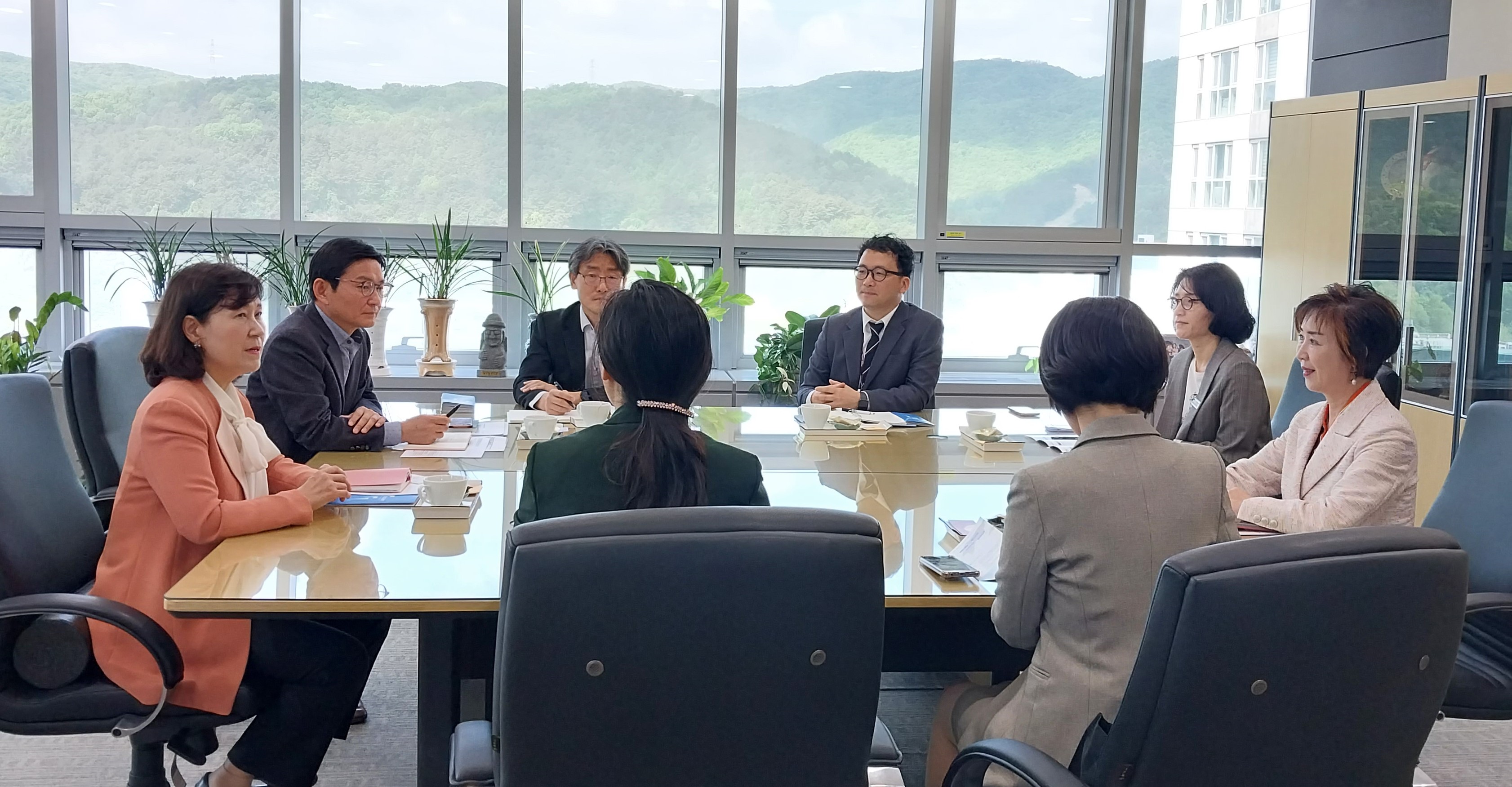 경기도 국제교육원장 업무협의