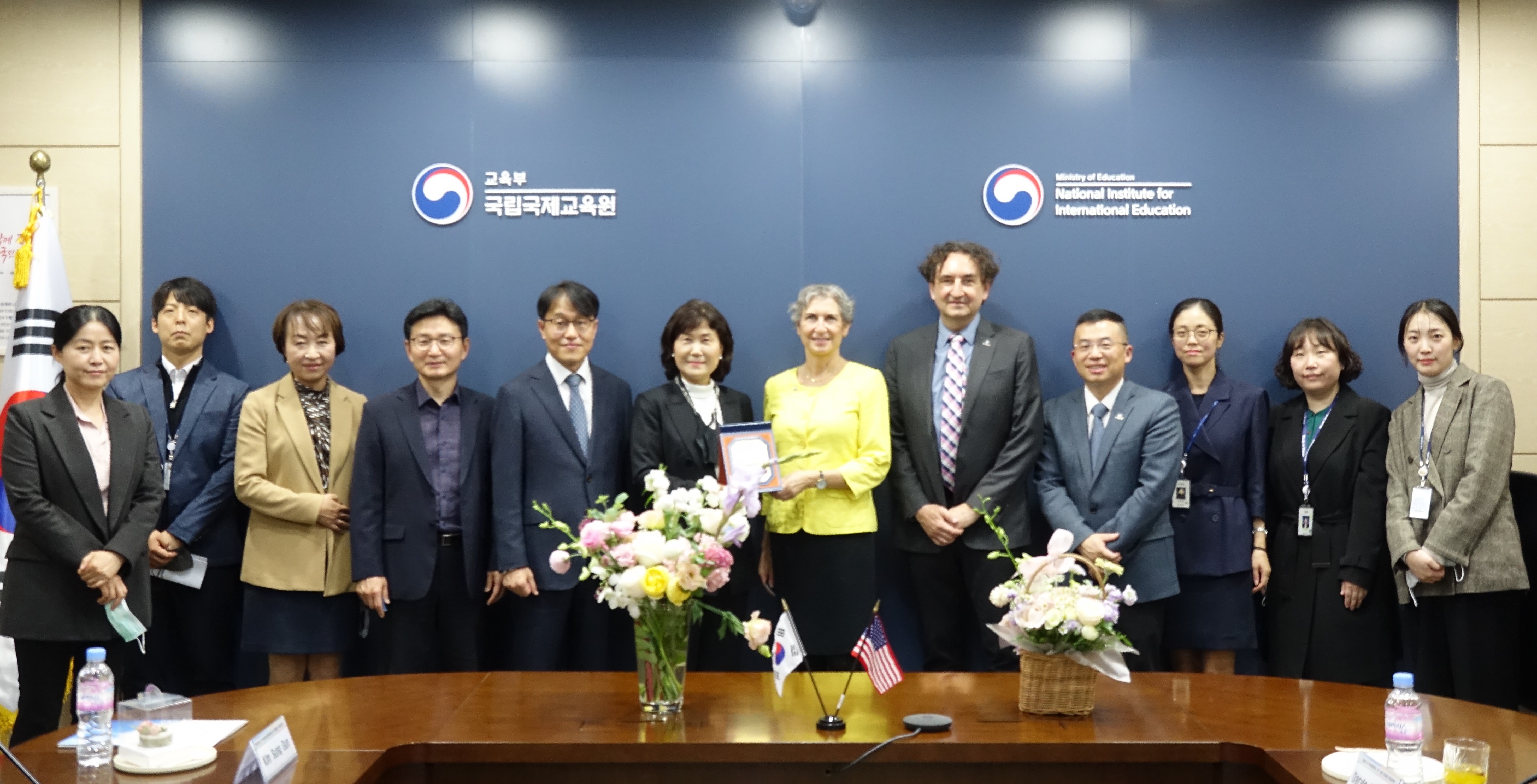 Courtesy visit of the University of California, Riverside (U.S.) Vice Chancellor and University Officials to the NIIED