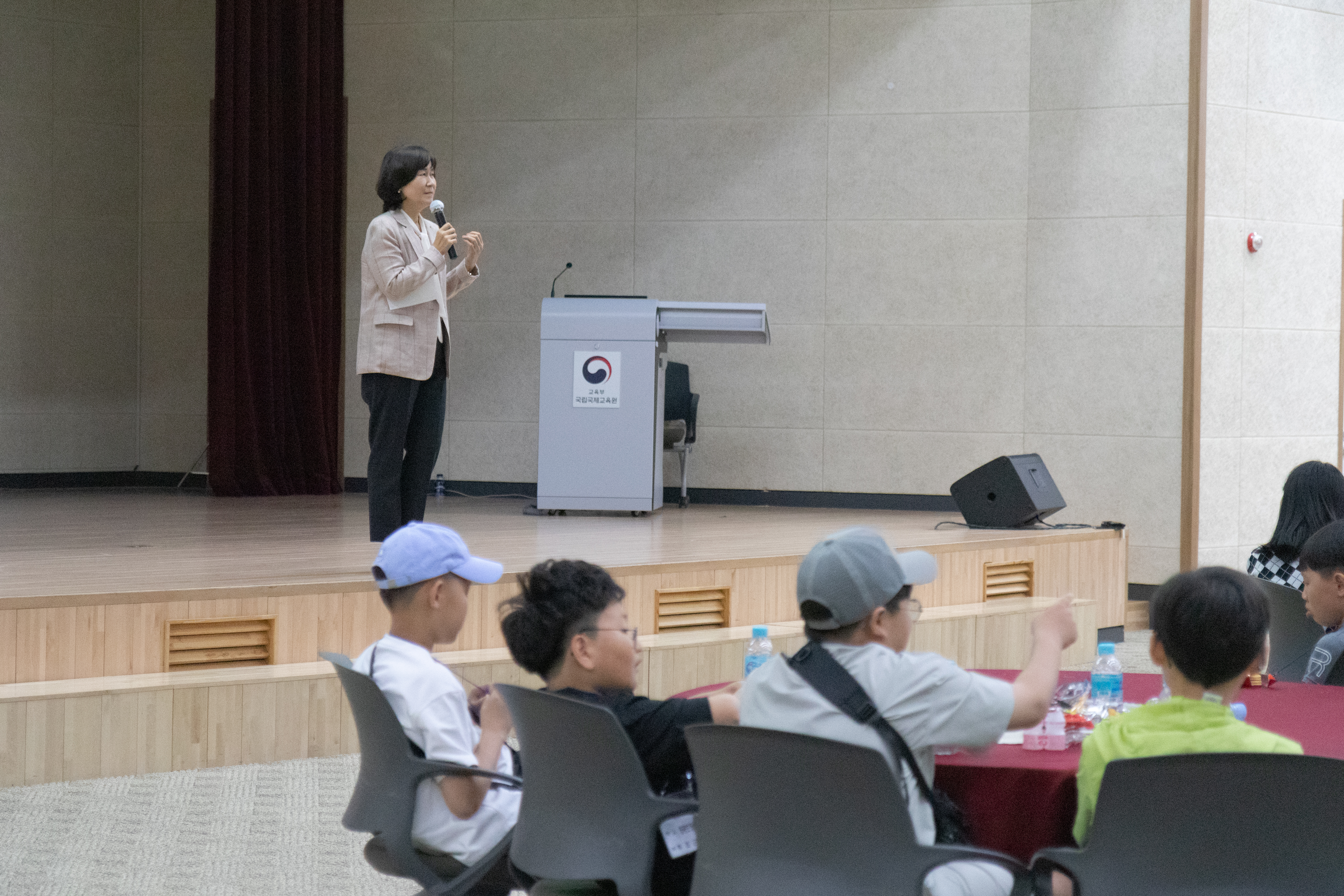 JCI 영광청년회의소와 영광군 관내 어린이 회장단 NIIED 방문일