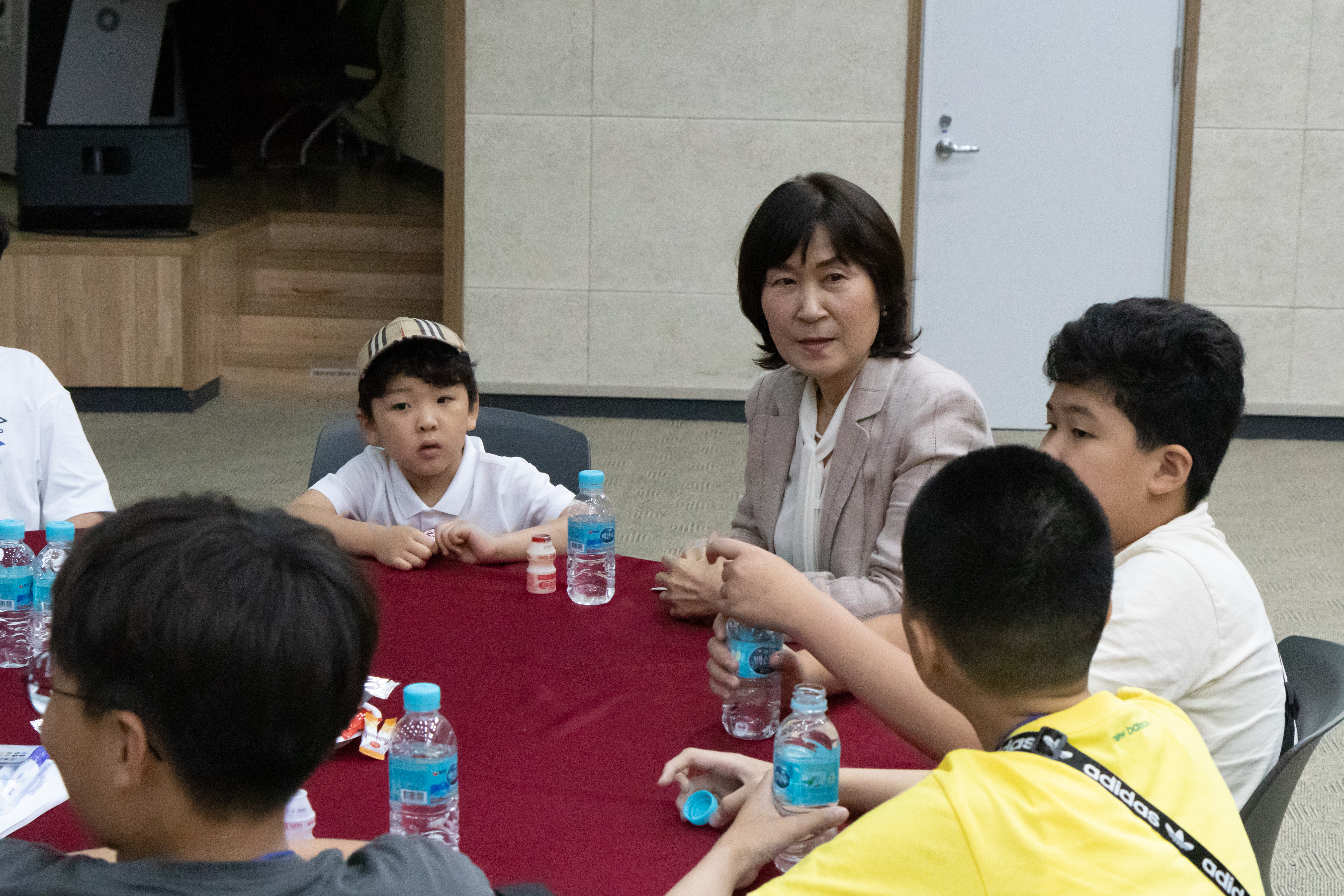 JCI 영광청년회의소와 영광군 관내 어린이 회장단 NIIED 방문일