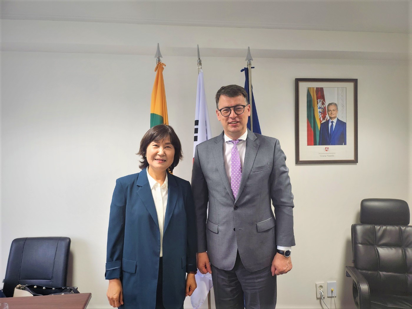 주한 리투아니아 대사 업무협의