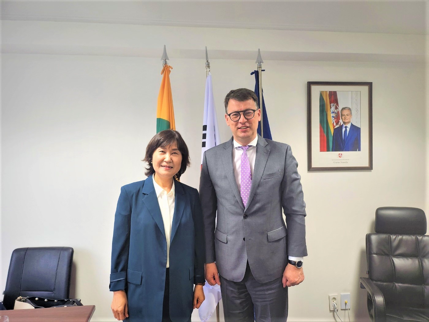 주한 리투아니아 대사 업무협의