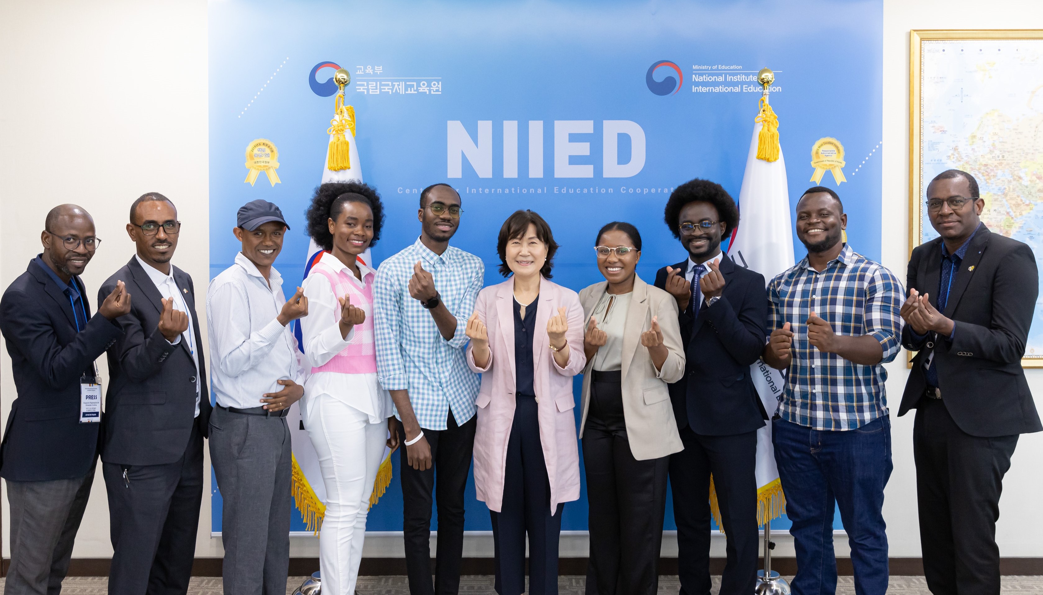 아프리카권 외신기자단 방문 및 업무협의