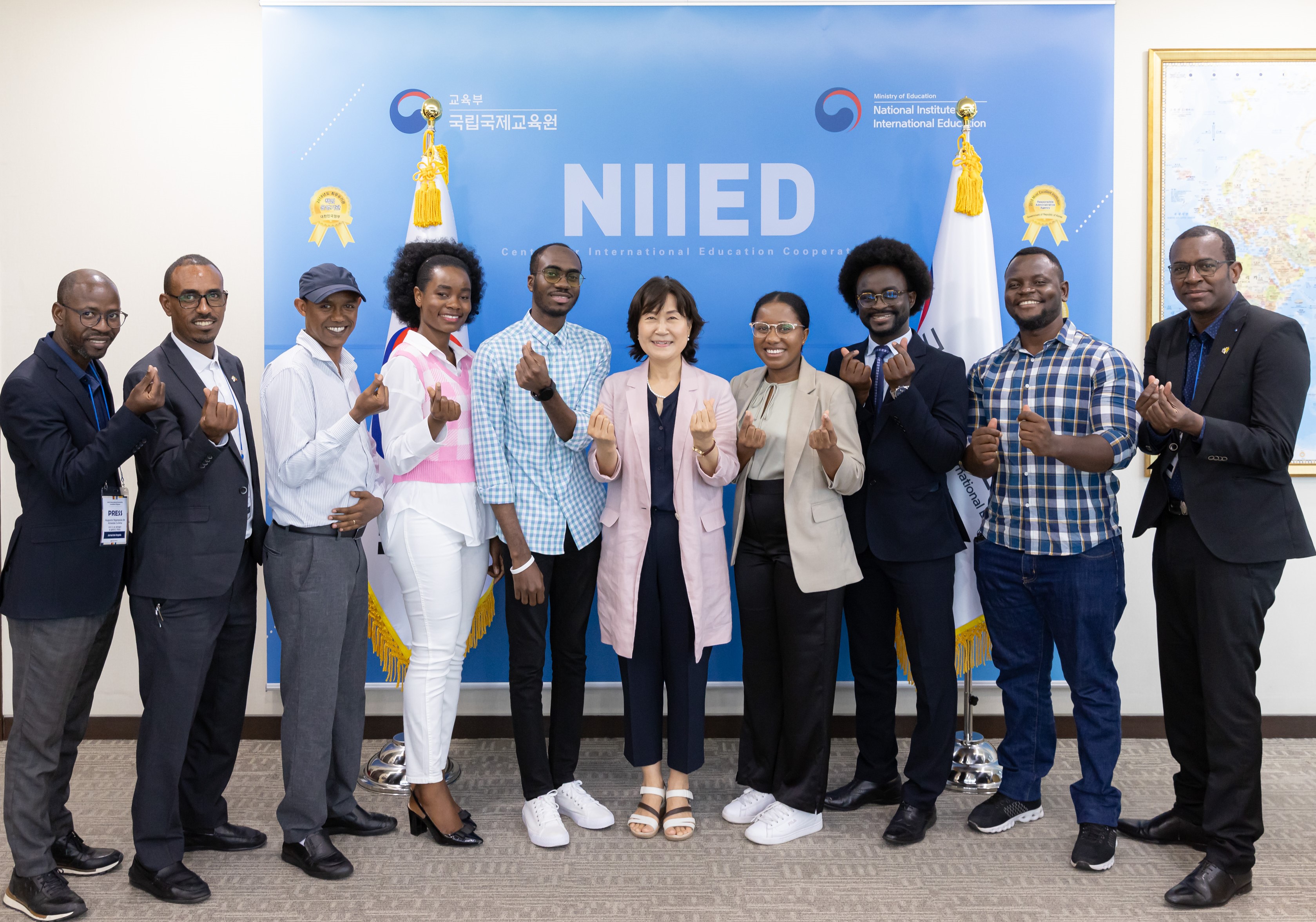 아프리카권 외신기자단 방문 및 업무협의