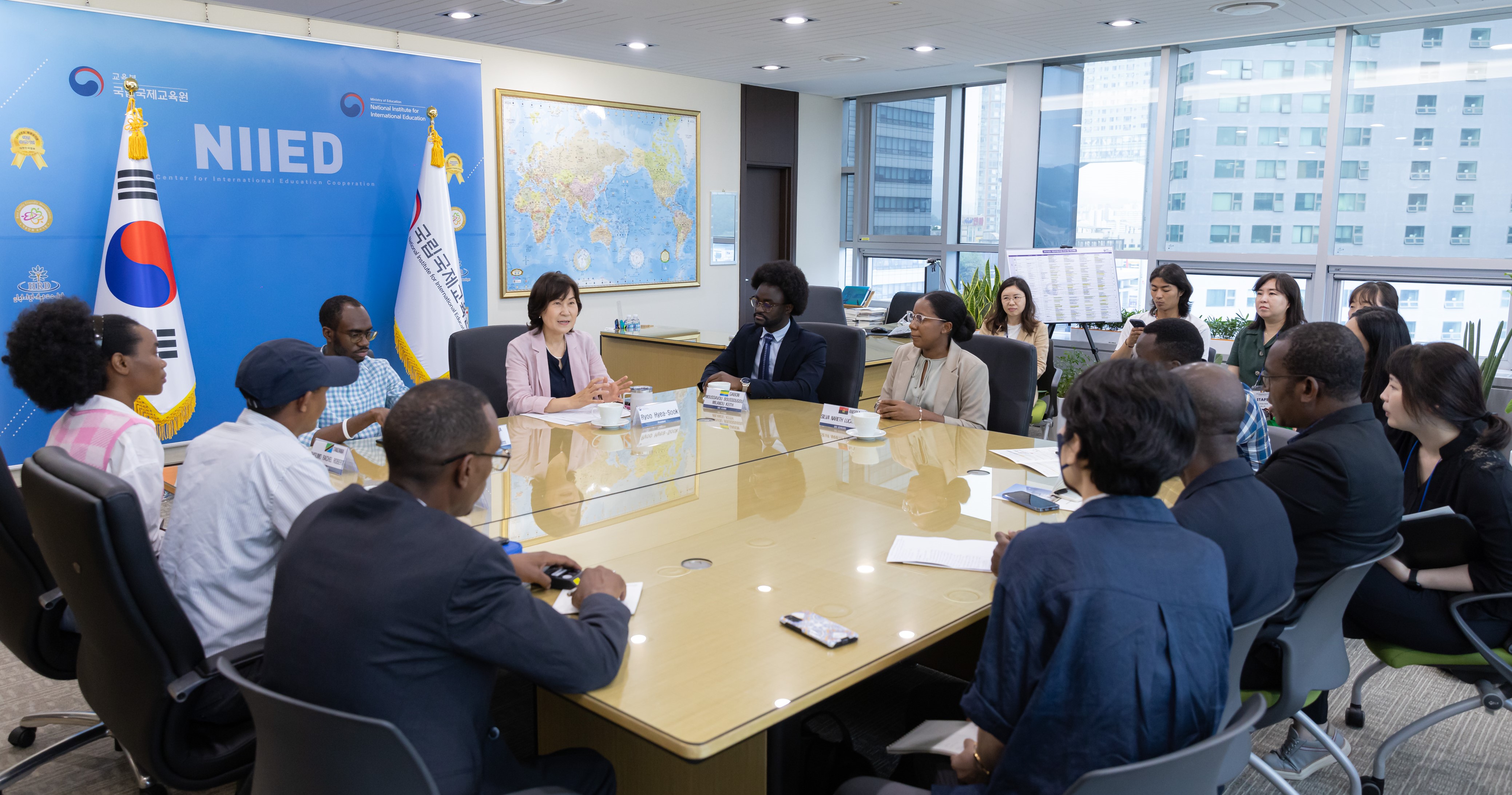 아프리카권 외신기자단 방문 및 업무협의