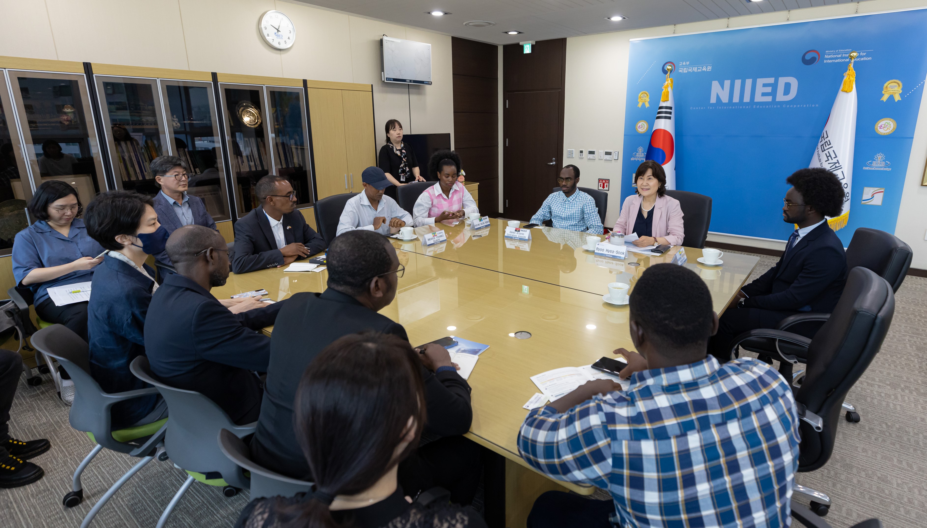 아프리카권 외신기자단 방문 및 업무협의