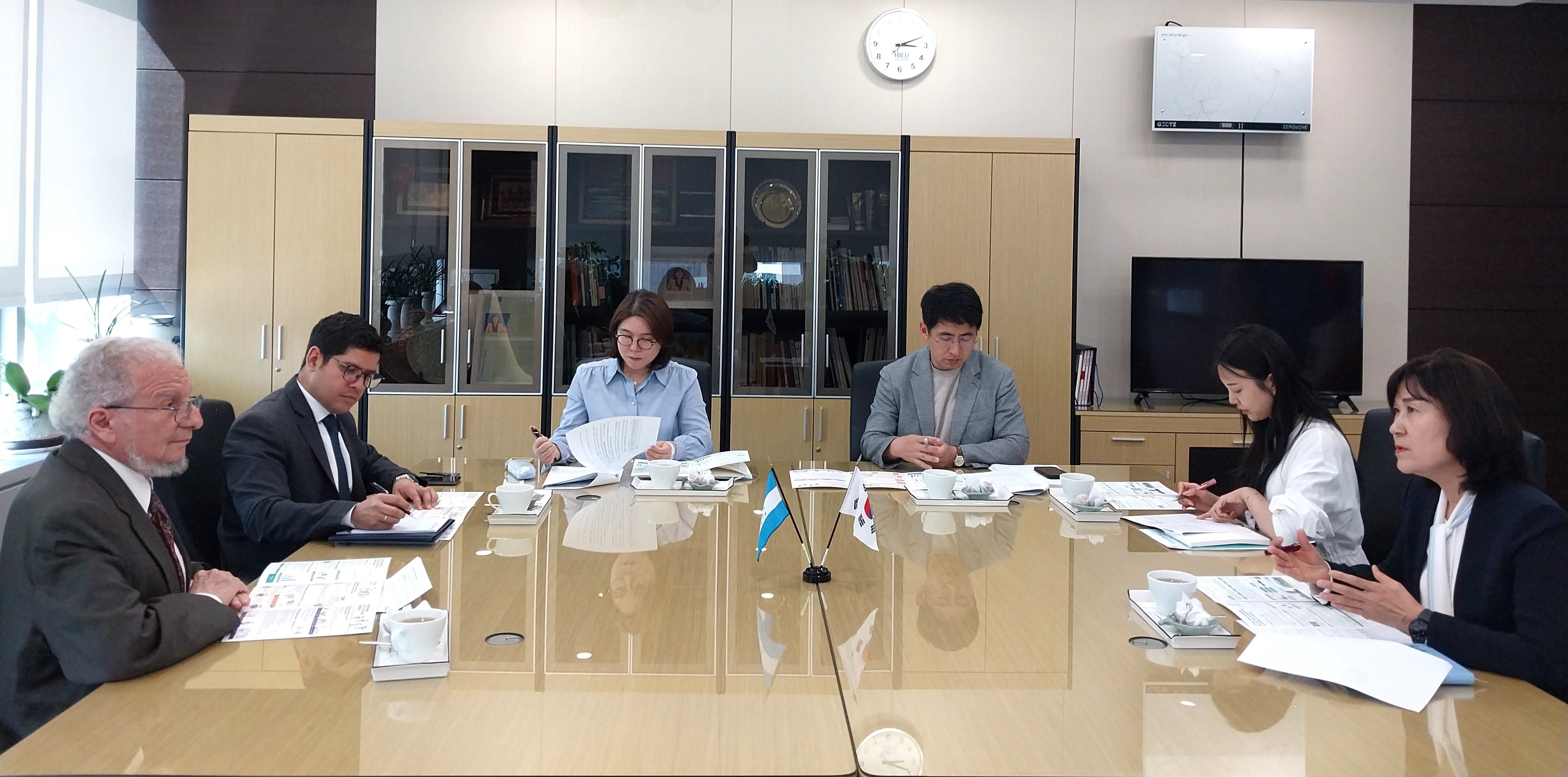 주한 온두라스 대사 업무협의