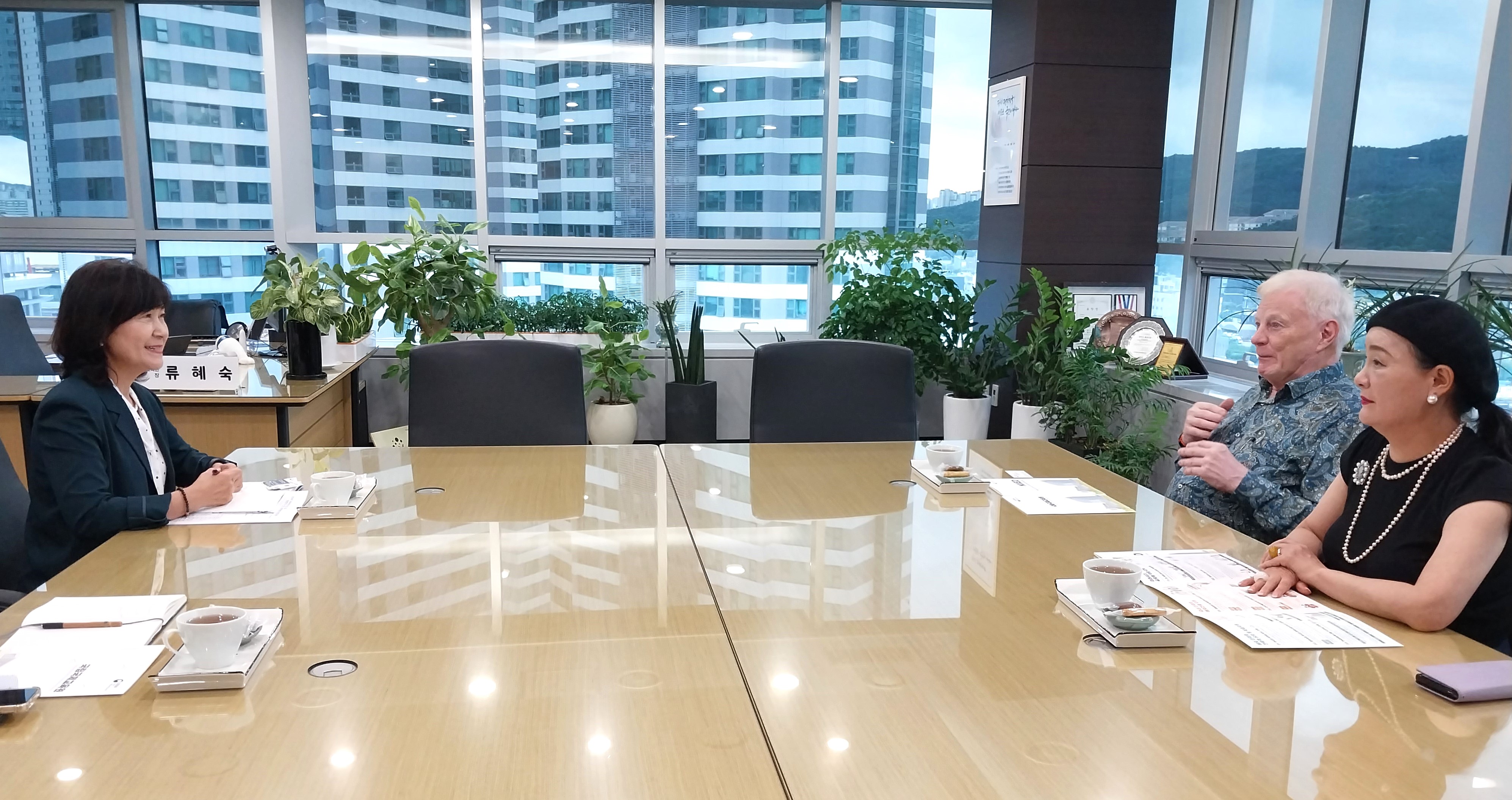 주한 핀란드 상공회의소 회장 업무협의