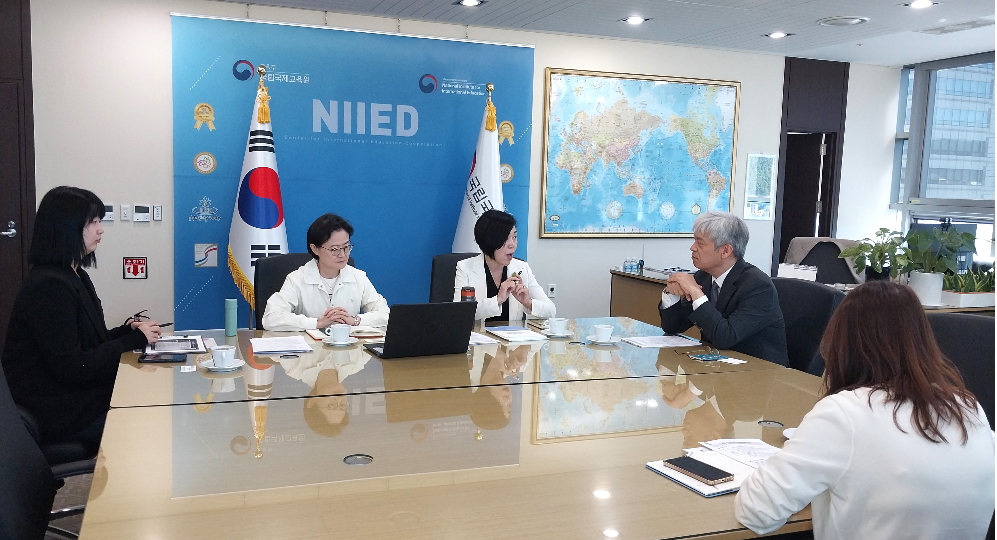 (사)에코나우 대표 업무협의