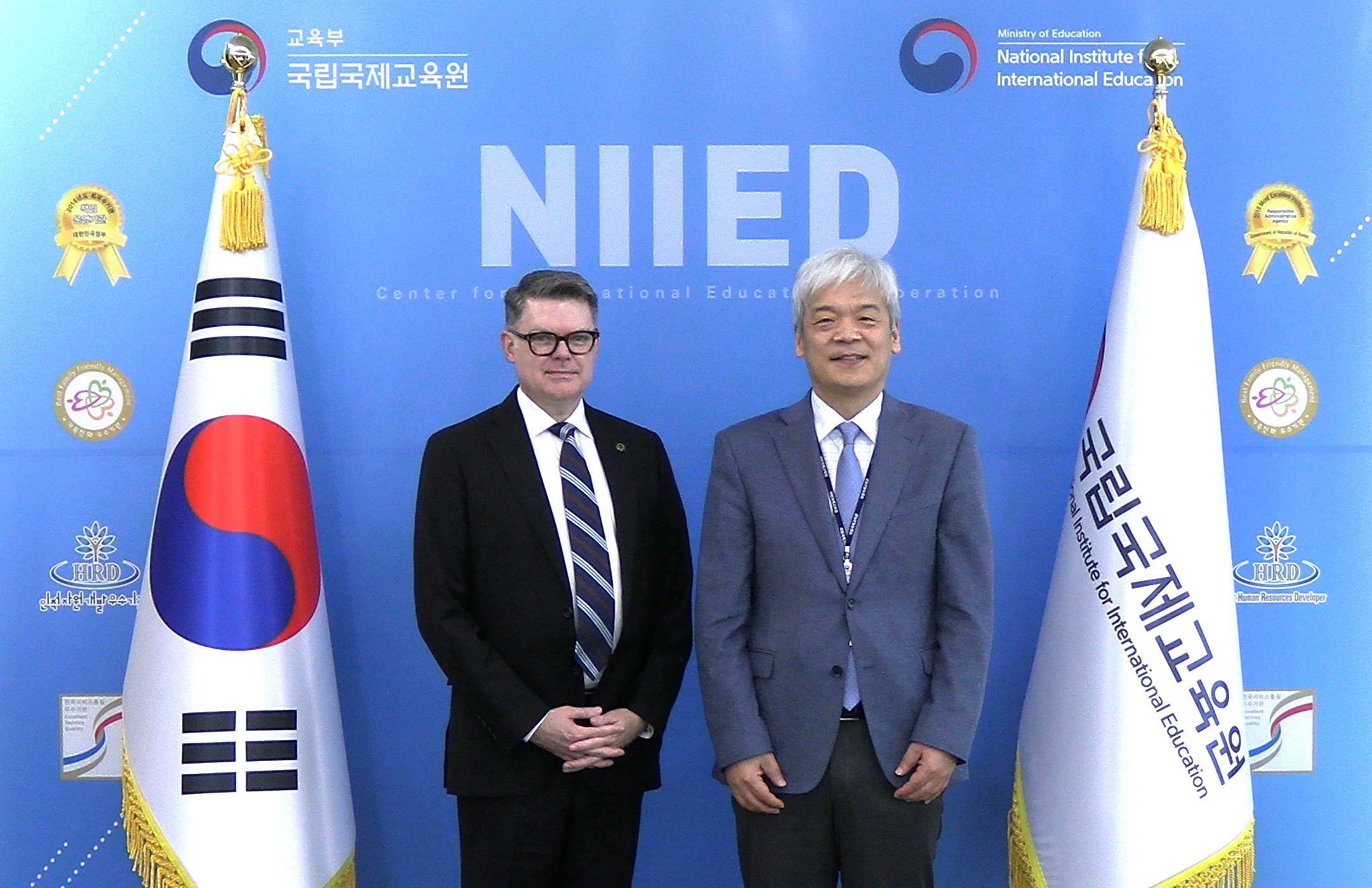 미국 ISEP 회장 업무협의