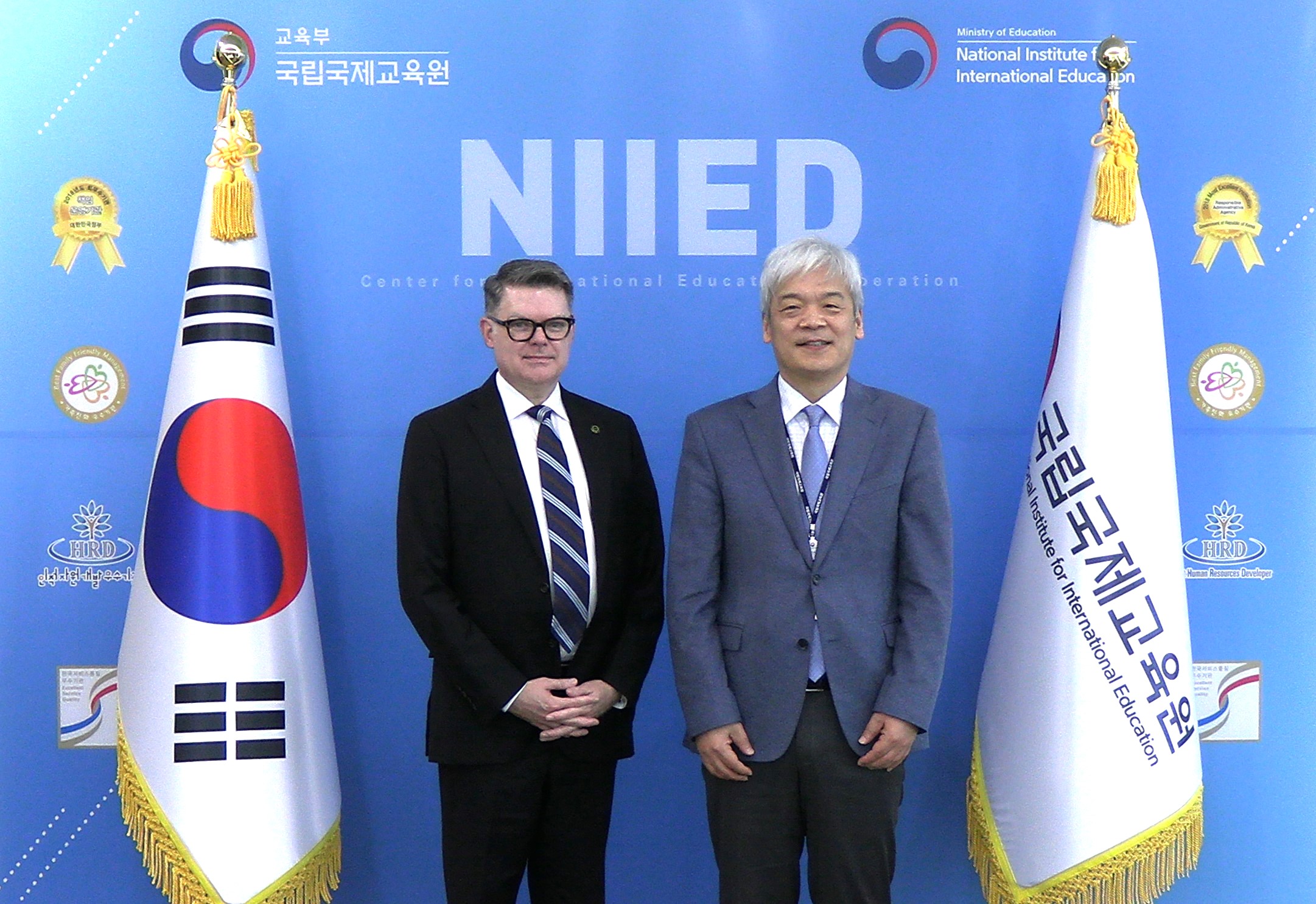 미국 ISEP 회장 업무협의