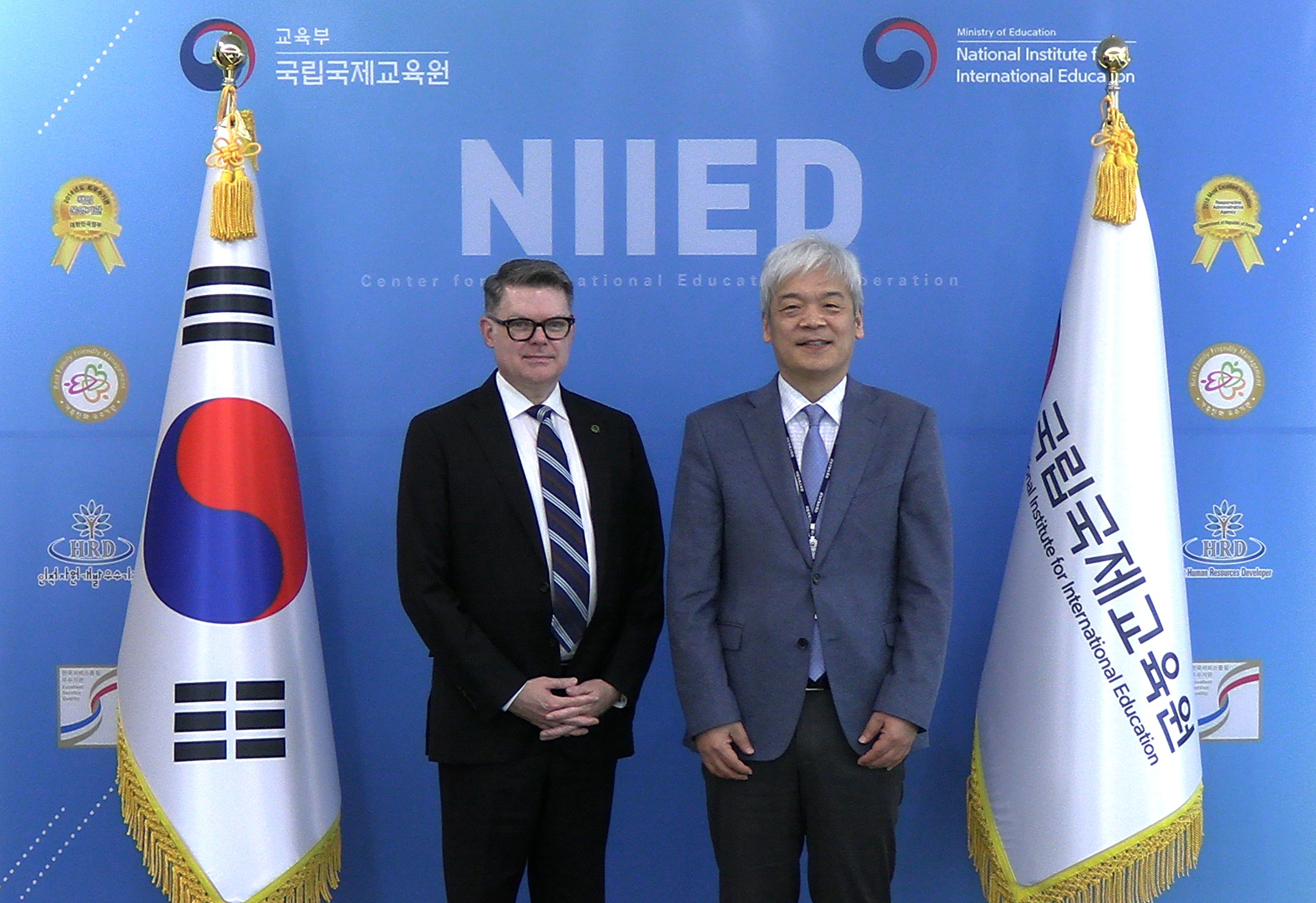 미국 ISEP 회장 업무협의