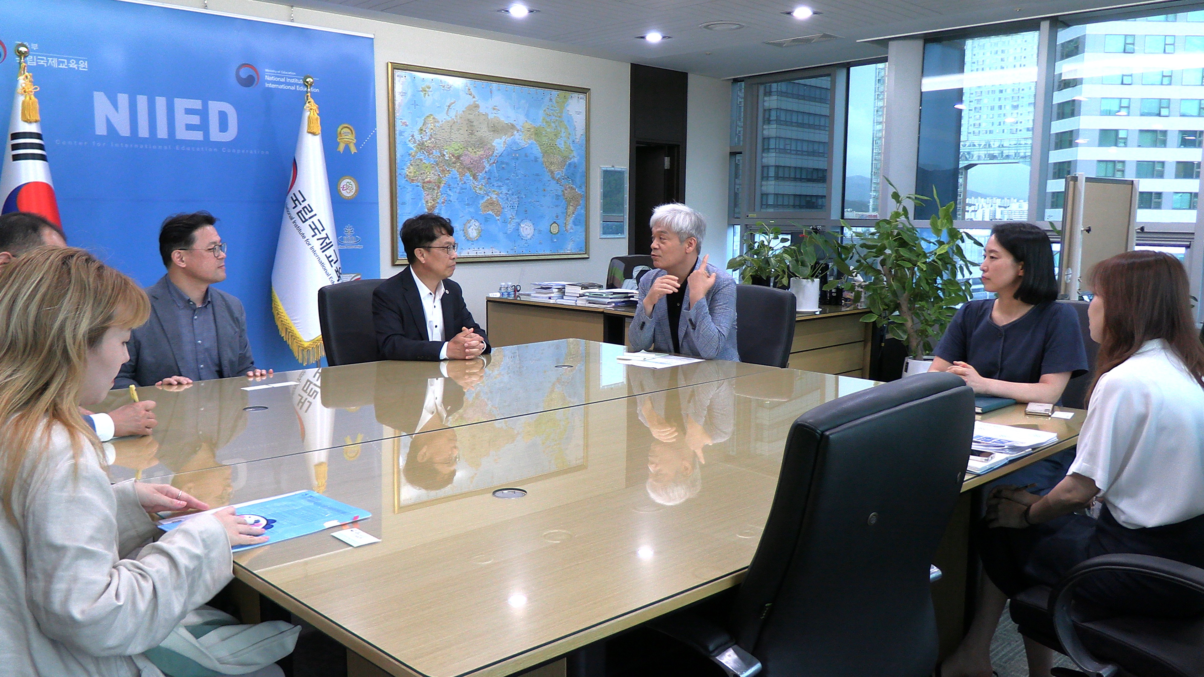 한국공학대학교 총장 업무협의